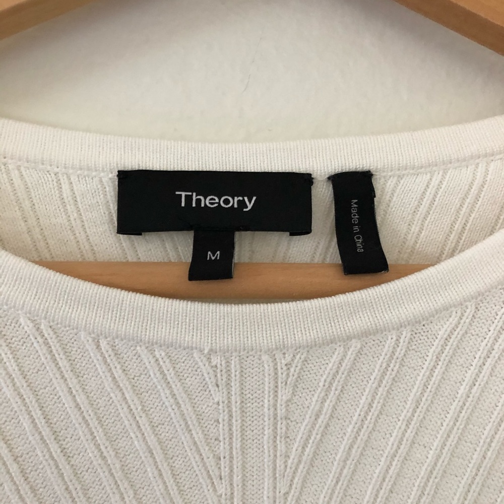 Theory Ardesia S Prosecco Pullover Sweater - Picture 5 of 9